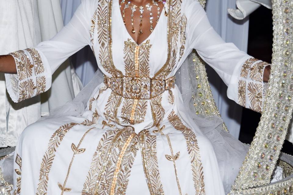 Service Negafa — mise en beauté de la mariée