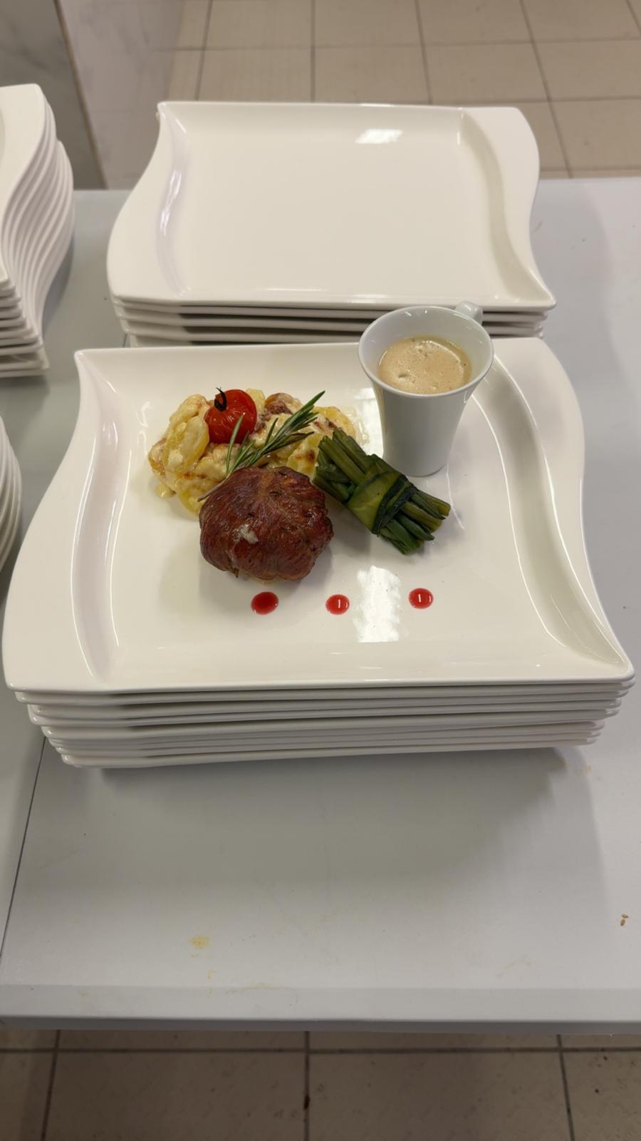 Entrecôte purée