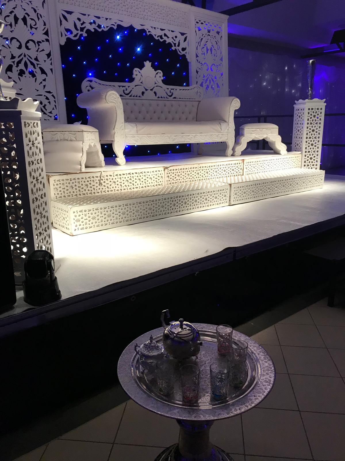 Salon lounge luxe